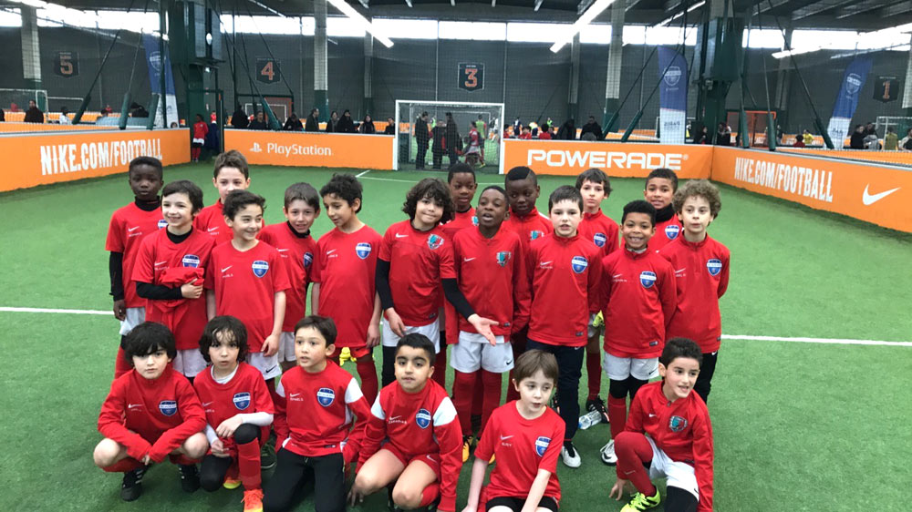 Victoire des U9 face au PSG academy  Pierrefittefc.fr  Site officiel