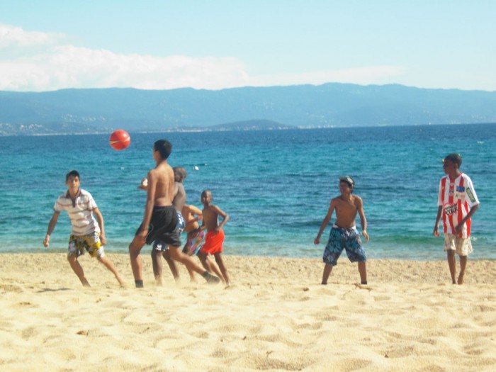 foot de plage