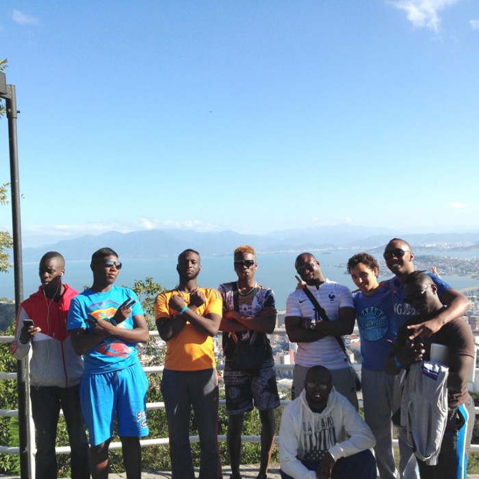 equipe du pfc au brésil