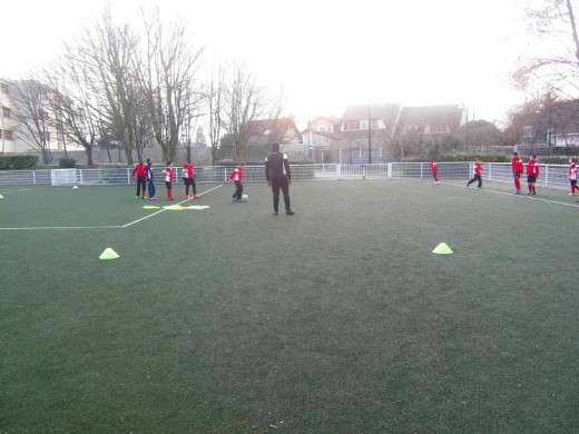 entrainement des footballeurs pierrefittois