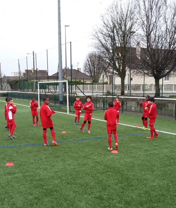 exercices d'entrainement de foot