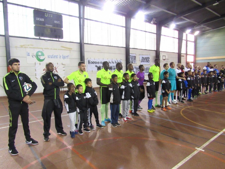 presentation joueurs demi finale coupe de paris