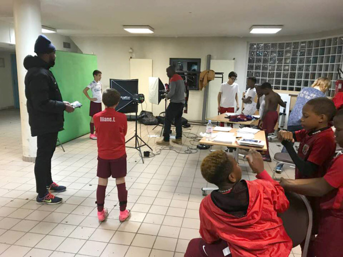 photos pros ecole de foot